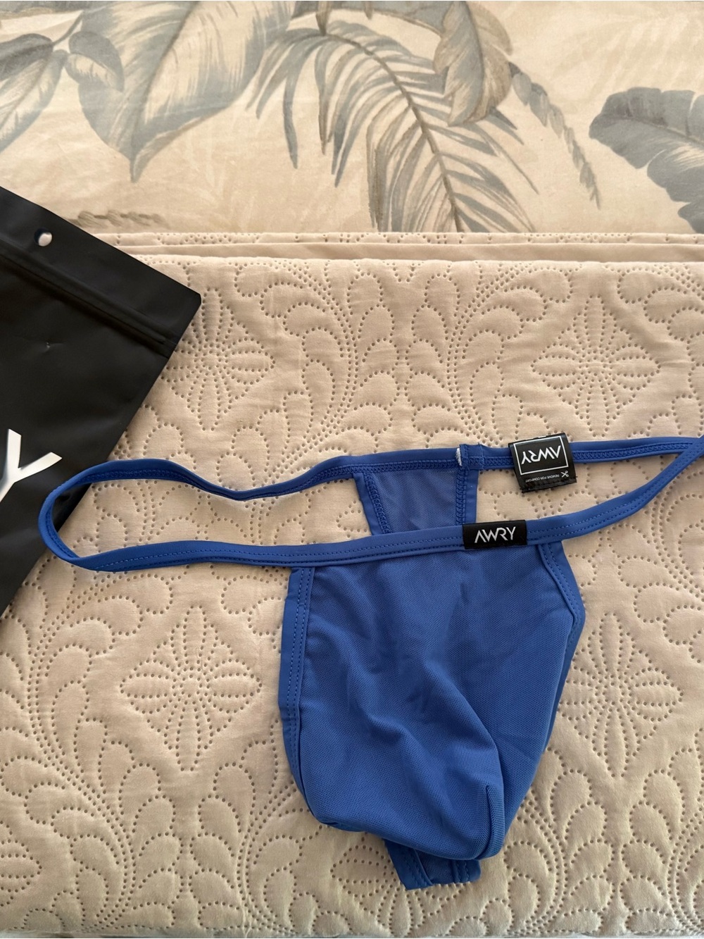 AWRY Royal Blue Men's mesh g string